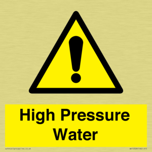 High Pressure Water